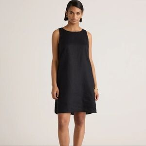 NWT XS‎ Quince 100% European Linen Tank Mini Dress